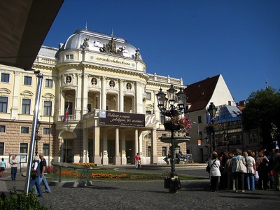 Historisches Gebäude des Slowakischen Nationaltheater