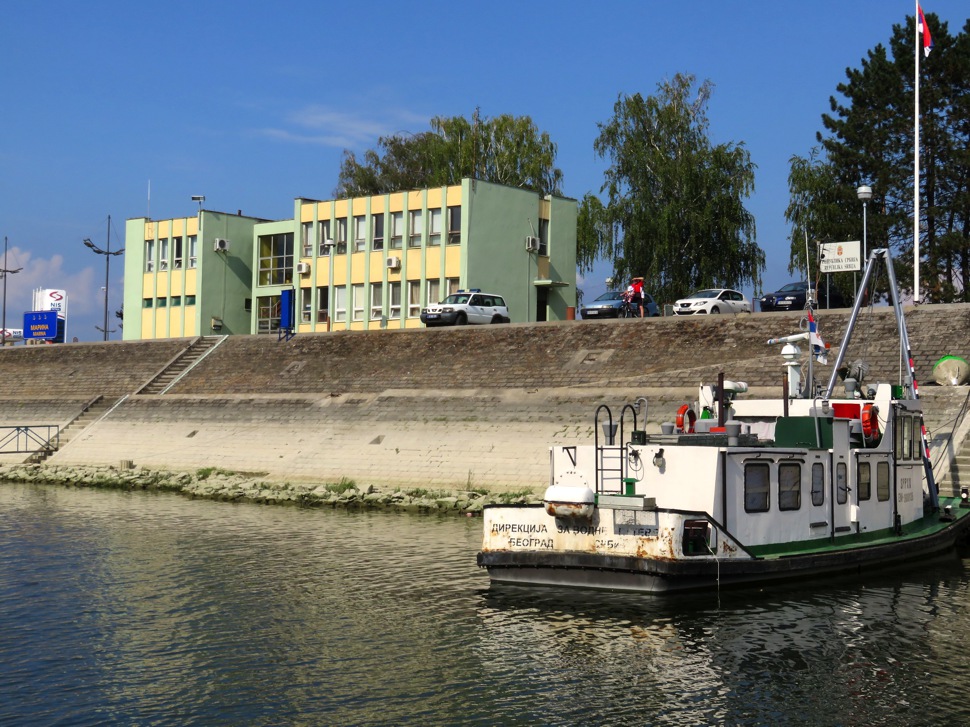 Polizei Station Passkontrolle