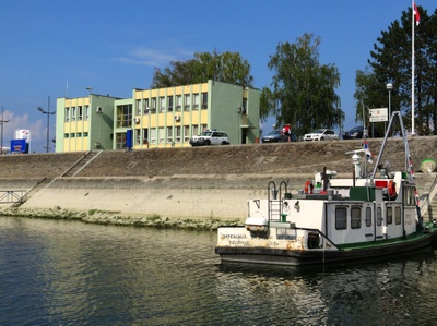 Polizei Station Passkontrolle