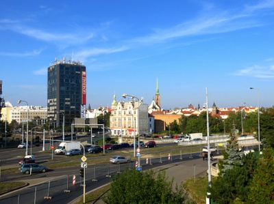 Blick vom Hotel Angelo