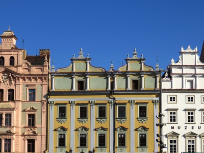 Fassaden am Platz der Republik