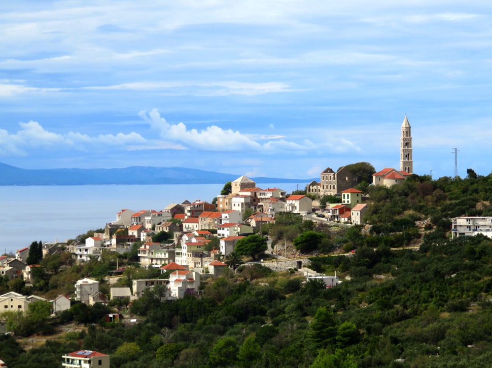 Küstenstrasse Rückfahrt n. Trogir