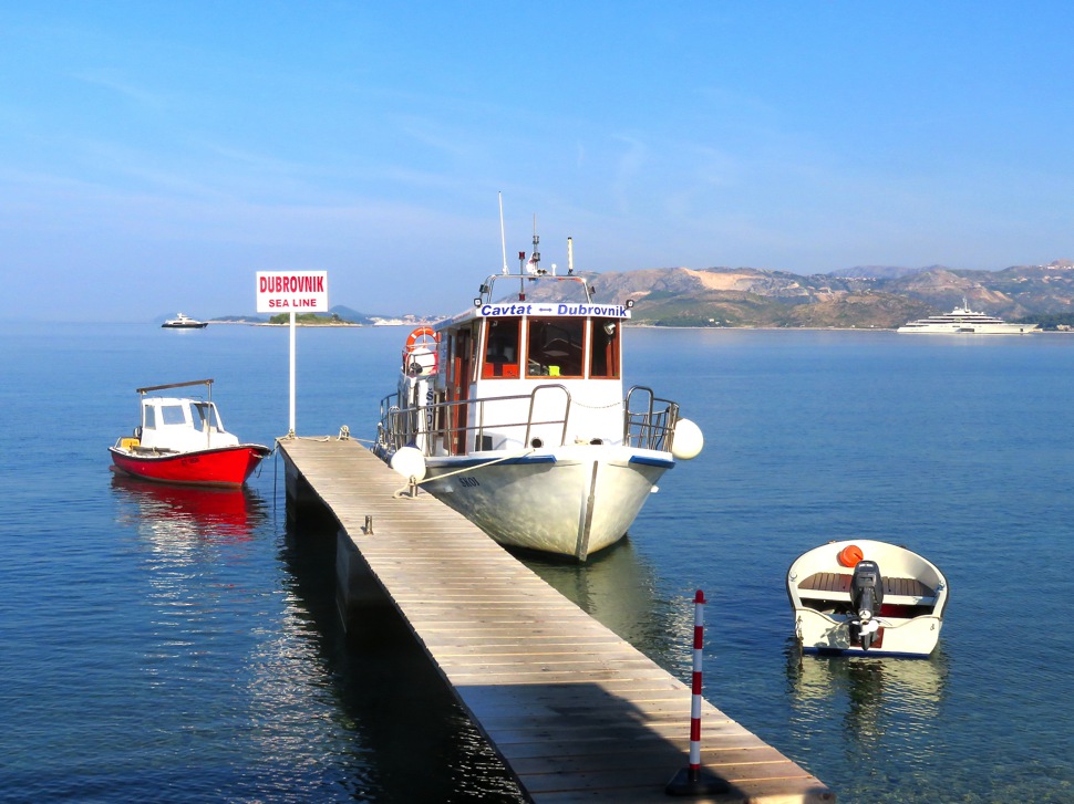 Mit dem Boot nach Dubrovnik