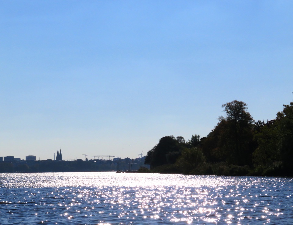 In der Außenalster