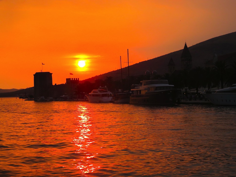 1. Abend in Trogir